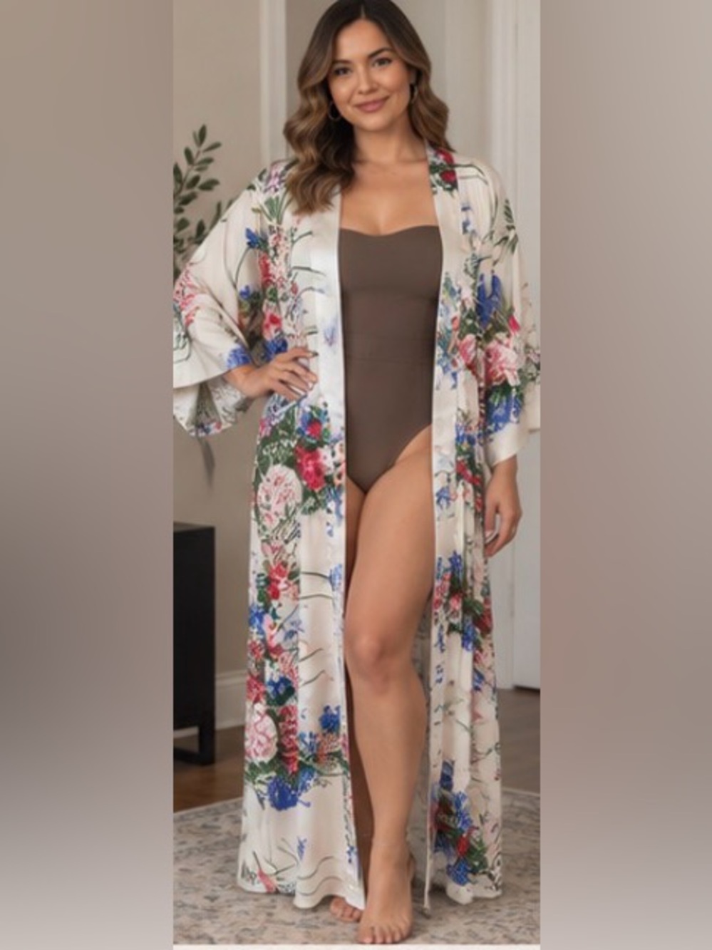 SURF GYPSY tube suit in beige (no belt)